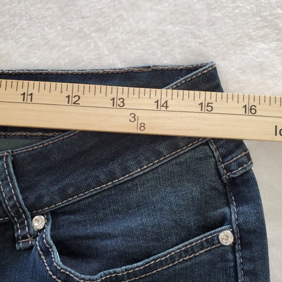 Earl Jean Embellished Stretch Ankle Jeans Size 12 - Picture 12 of 16